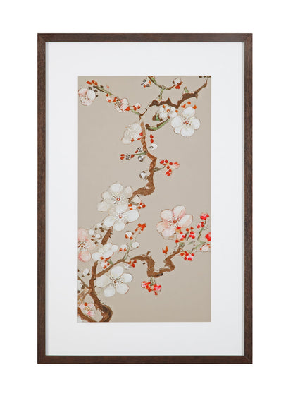 Pear Tree I Framed Print - Cream