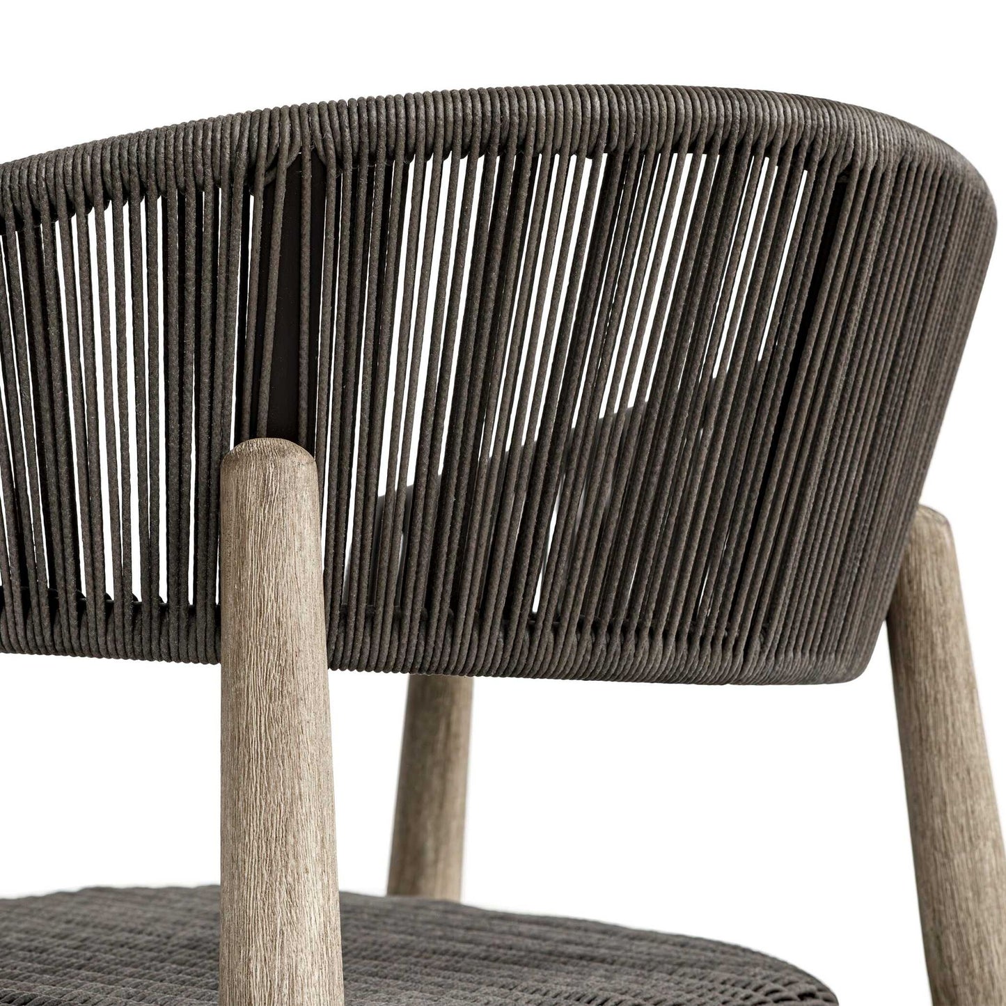 Dermott - Outdoor Bar Stool - Brown / Dark Gray