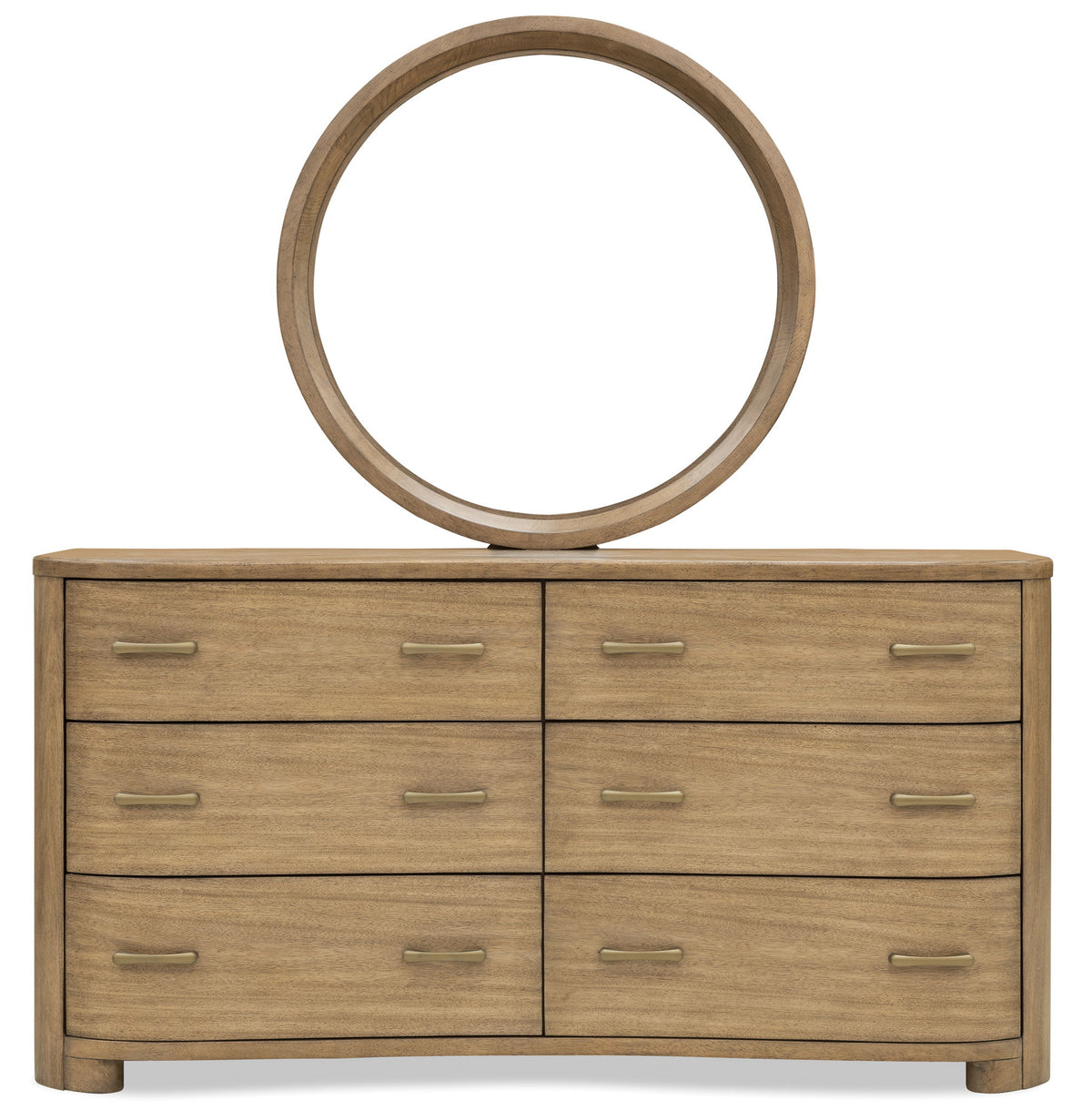 Leeza - Bedroom Set With Upholstered Panel Bed And Dresser
