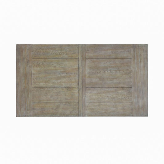 Whitney - Trestle Table Top - Antique Linen / Weathered Gray