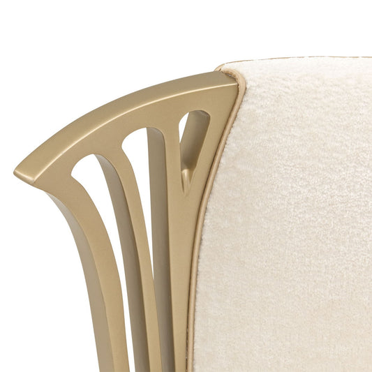 La Terrazza - Vanity Chair - Creamy Pearl