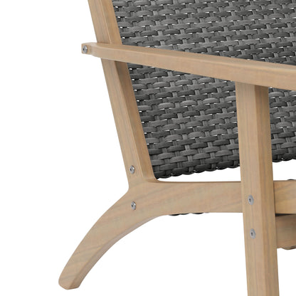 Radius - 3 Piece Outdoor (2 Chairs & End Table) - Gray