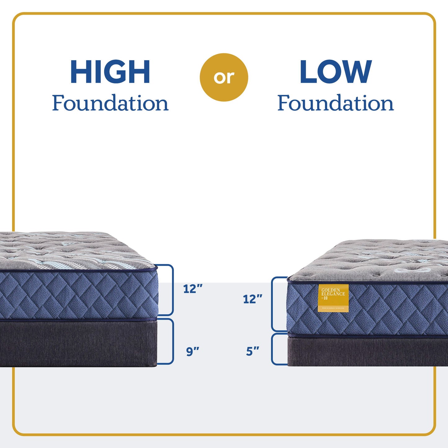 Golden Elegance - Royal Park Soft Tight Top Mattress