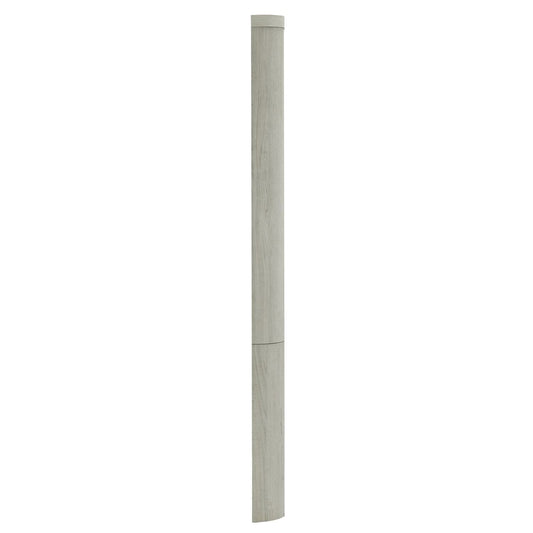 Modern Play - Queen Panel Headboard & Footboard - Natural White
