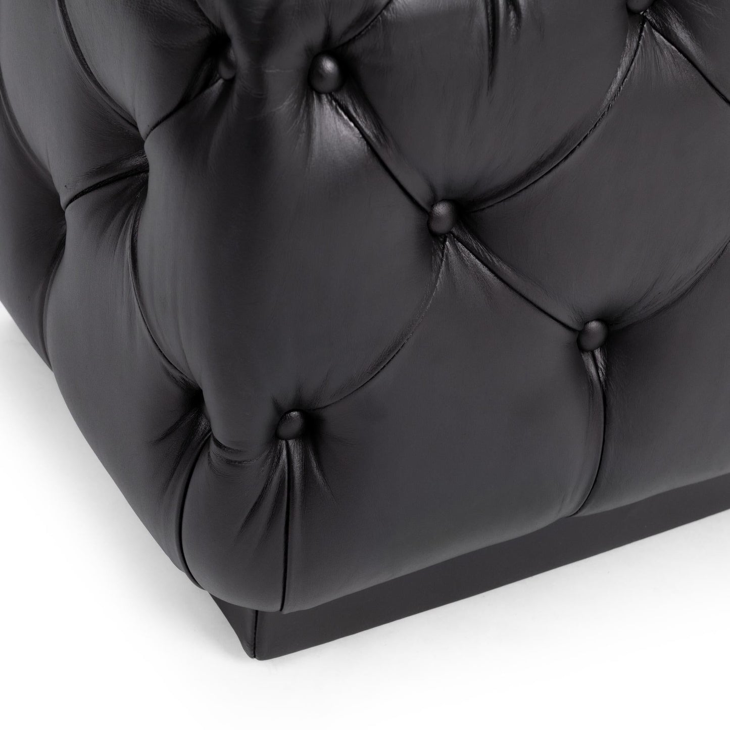 Briar - Square Ottoman - Midnight Raven