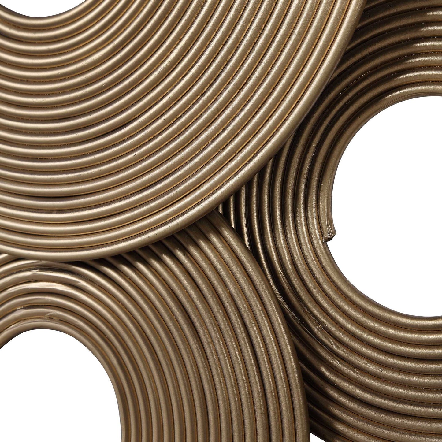 Ahmet - Rings Wall Decor - Gold