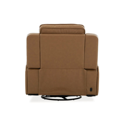 Callihan - Swivel Glider Recliner P3 - York Butternut
