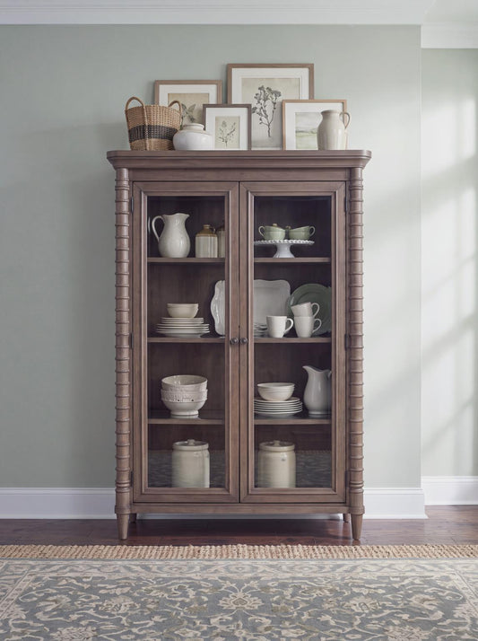Seraphina - Display Cabinet - Midnight Oak