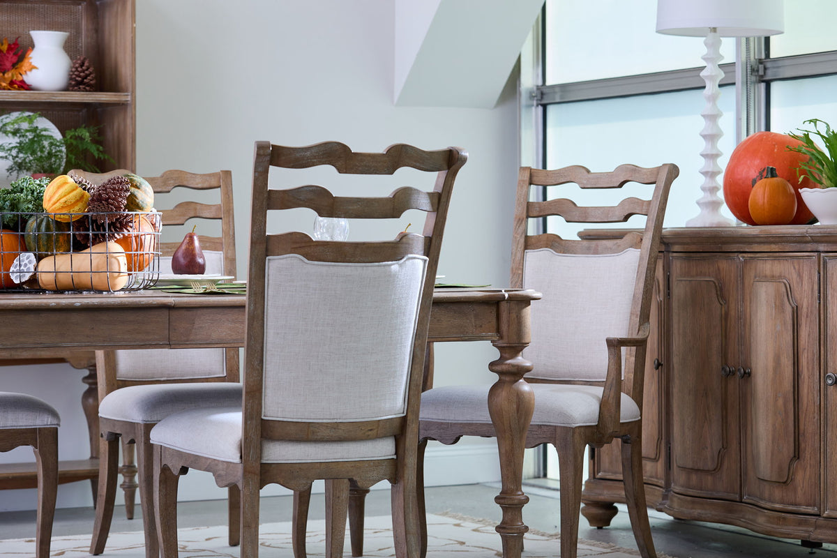 Weston Hills - 4 Door Buffet - Flax Seed