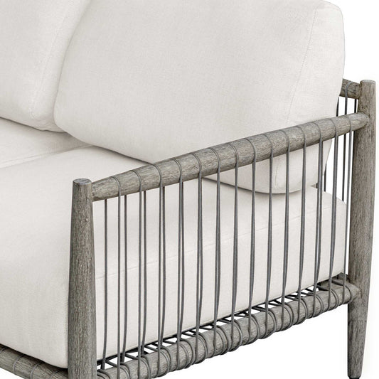 Borneo - Outdoor Sofa - Brown / Oyster White