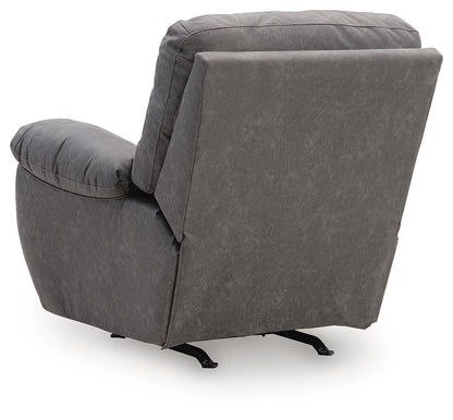 Bakerstein - Power Rocker Recliner With Adjustable Headrest - Galaxy
