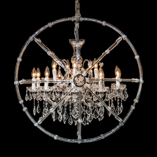 Michael Amini Lighting - Pena 15-Light Traditional Crystal Chandelier - Clear