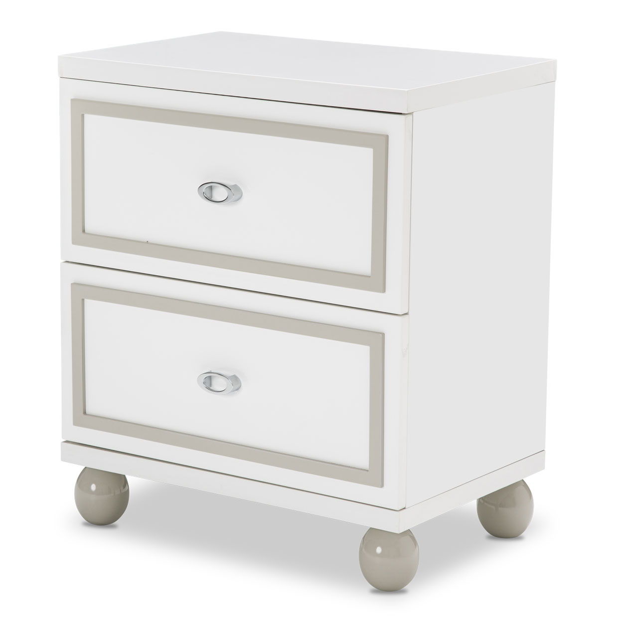 Sky Tower - Nightstand - White