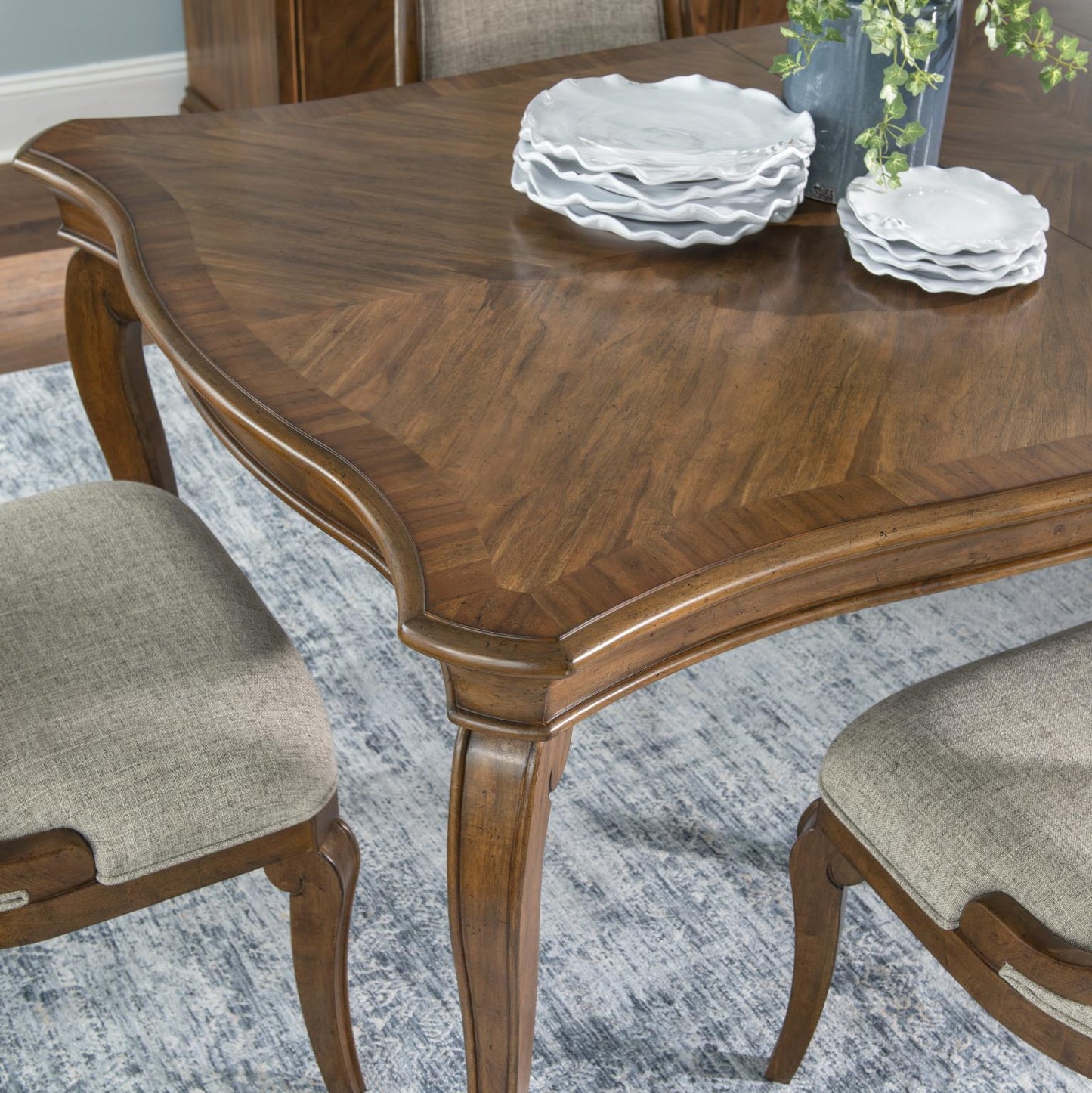 Echelon - Leg Dining Table - Heritage Walnut