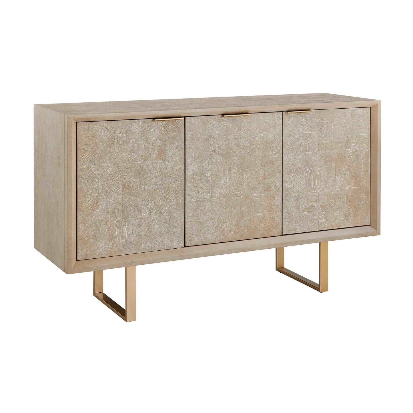 Maeva - 3 Door Cabinet - Light Wood