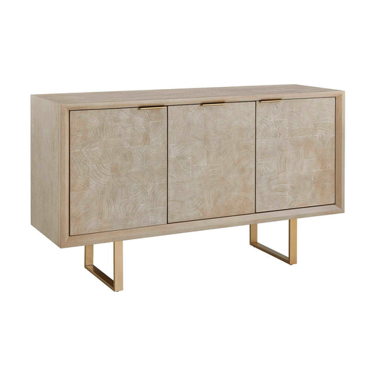 Maeva - 3 Door Cabinet - Light Wood