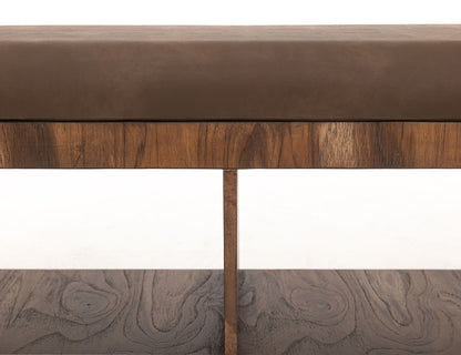 Balam - Upholstered Bench - Light Brown