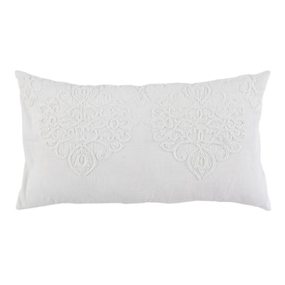 Reagan - Duvet King Collection - Ivory/White
