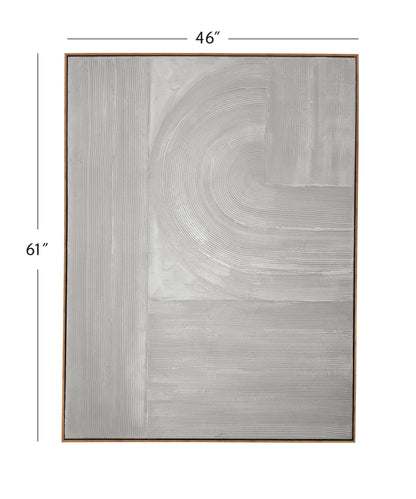 Adventure Canvas Art - Gray