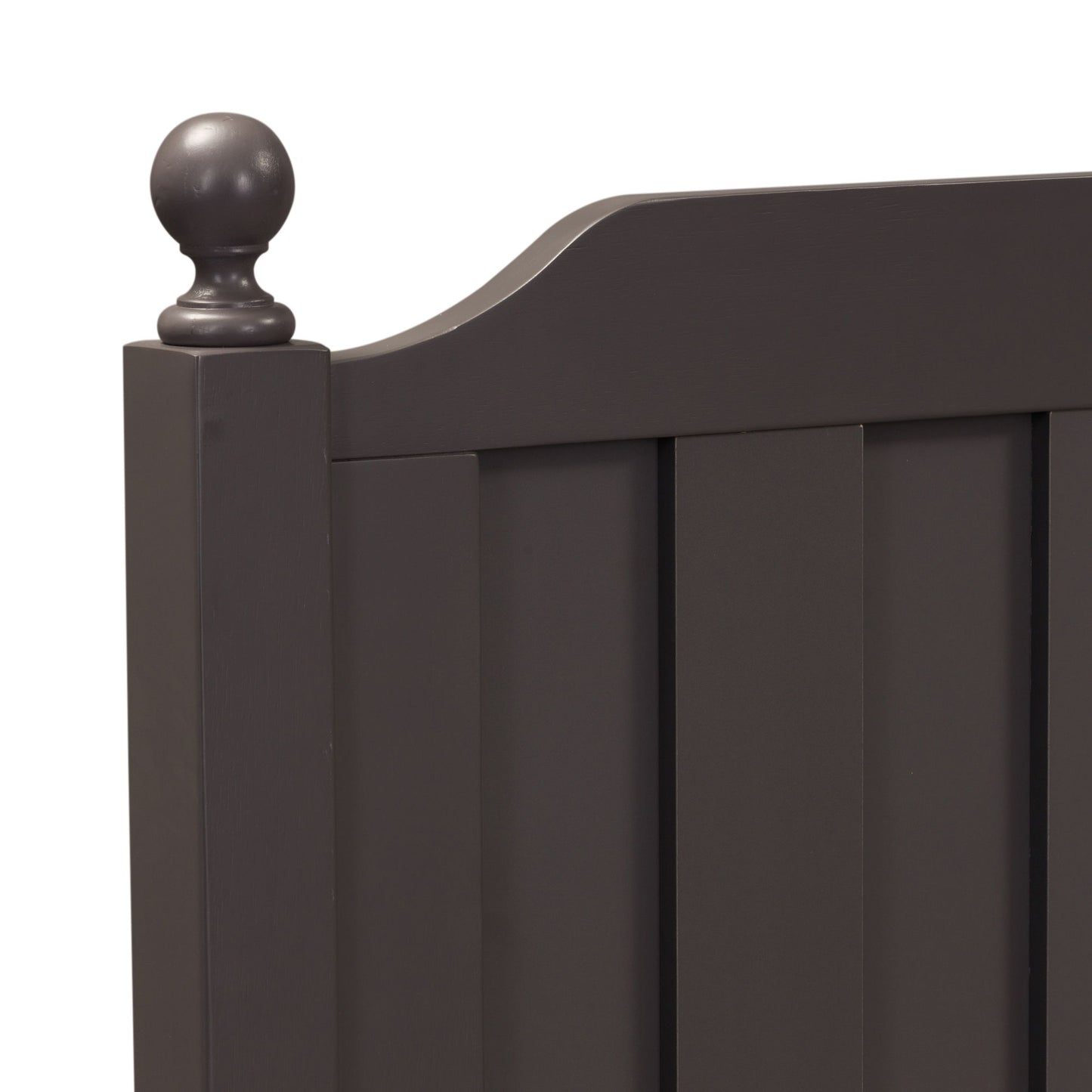 Cottage View - Twin Panel Headboard & Footboard - Dark Gray