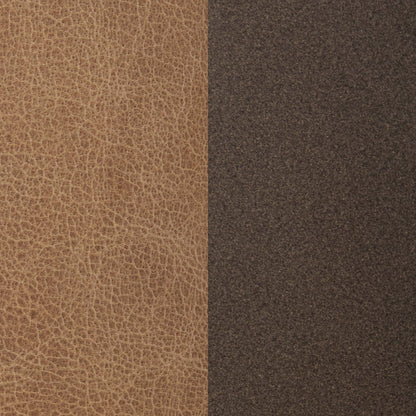 Clair - Leather Round Table