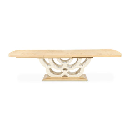 Camellia Field - Rectangular Pedestal Dining Table