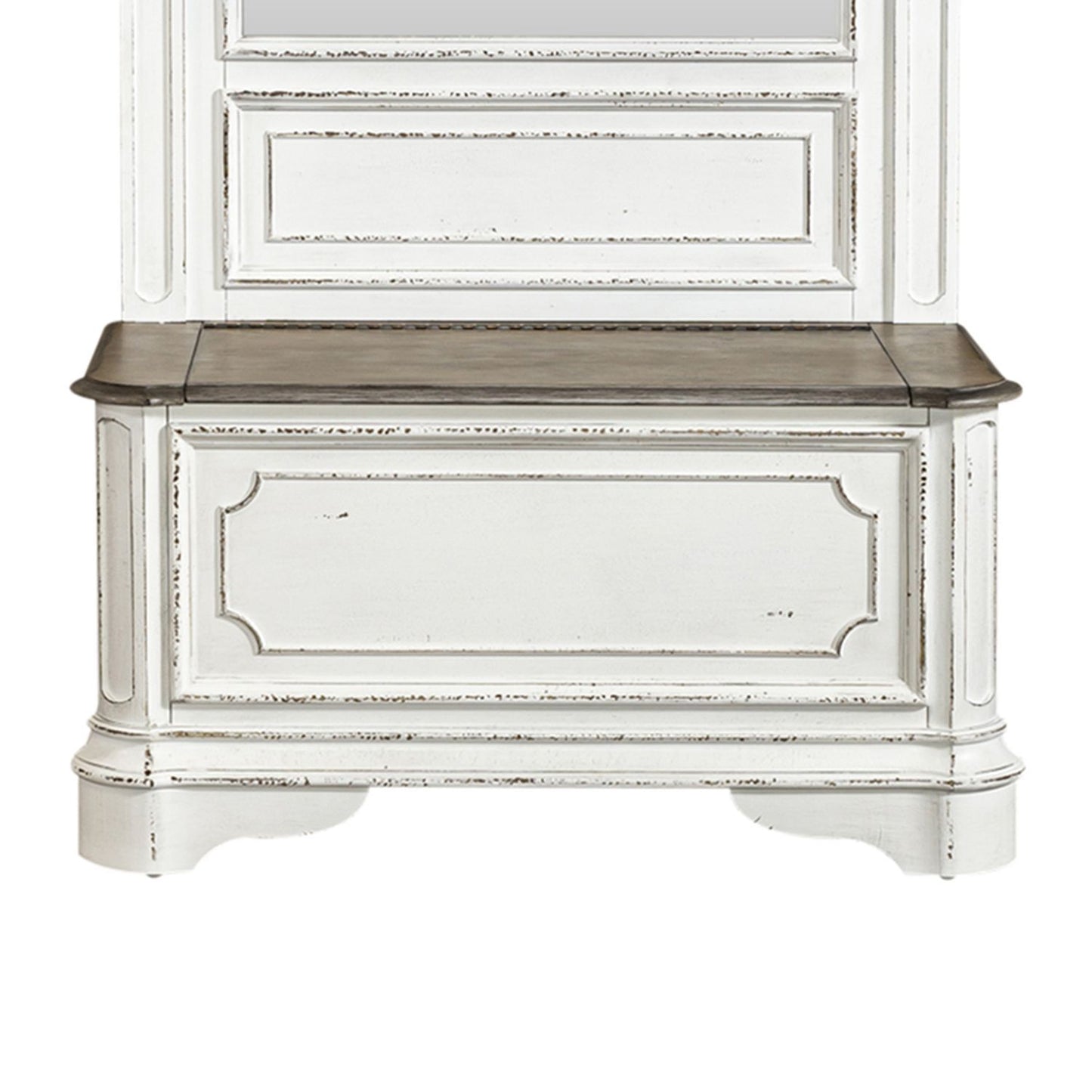 Magnolia Manor - Hall Tree Base - Antique White