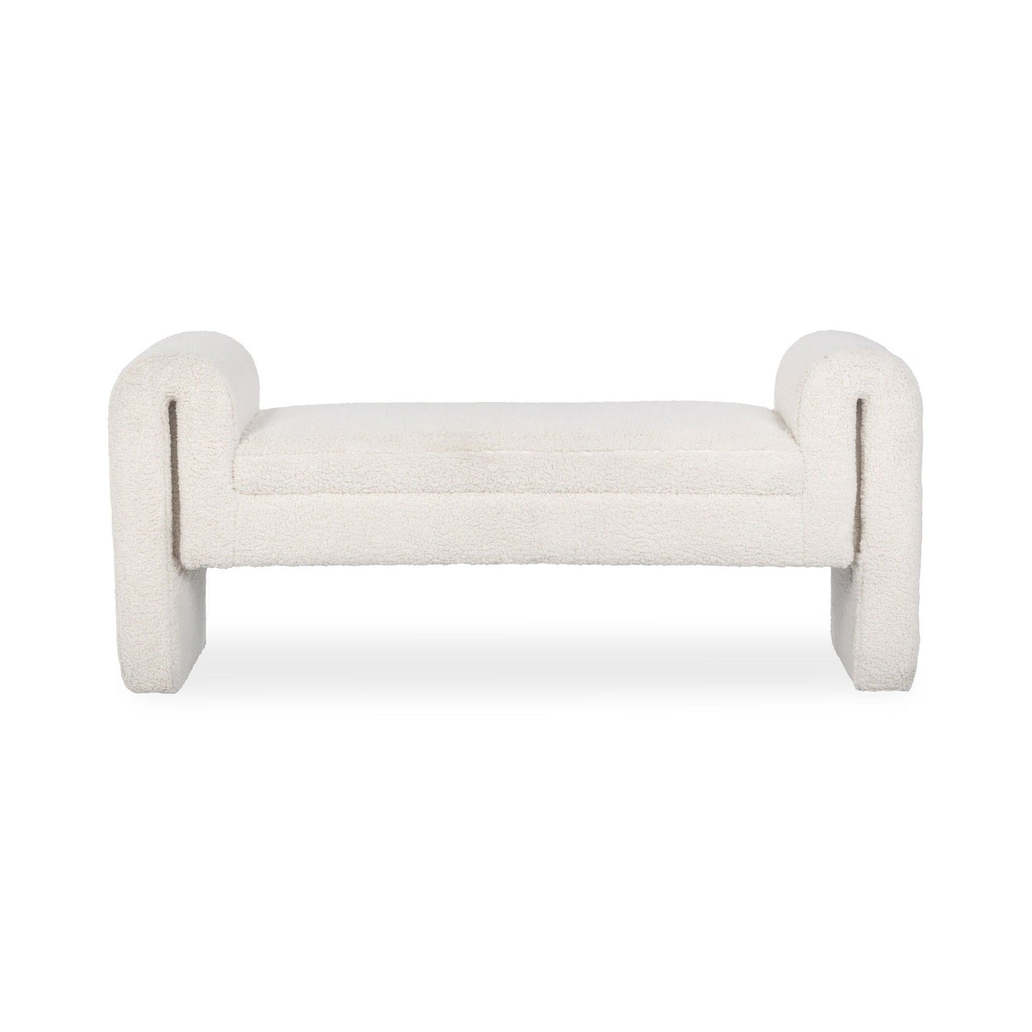 Ada - Bench - Ivory Fleece