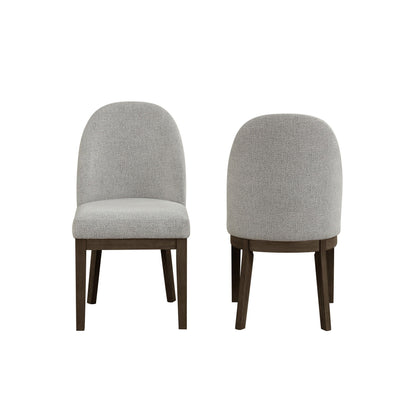 Essence - Upholstered Curved Back Chair (Set of 2)
