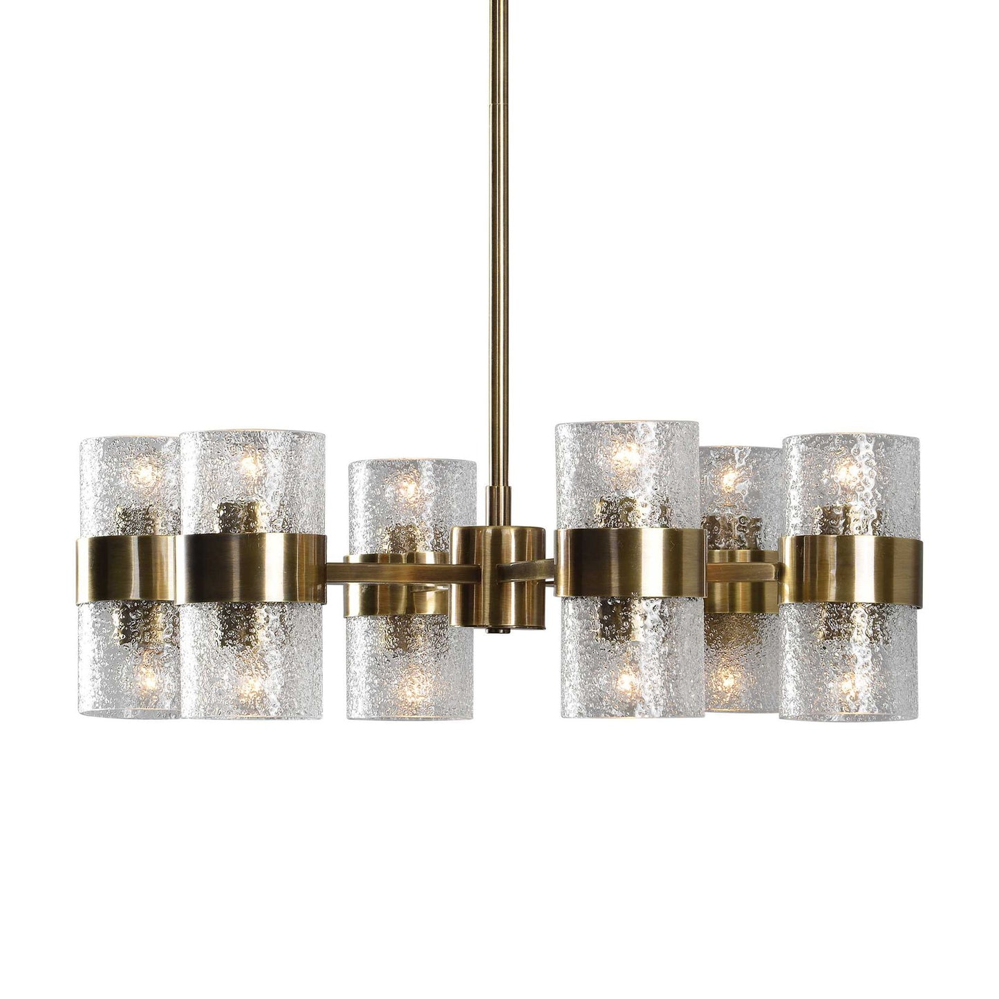 Marinot - 12 Light Chandelier - Gold
