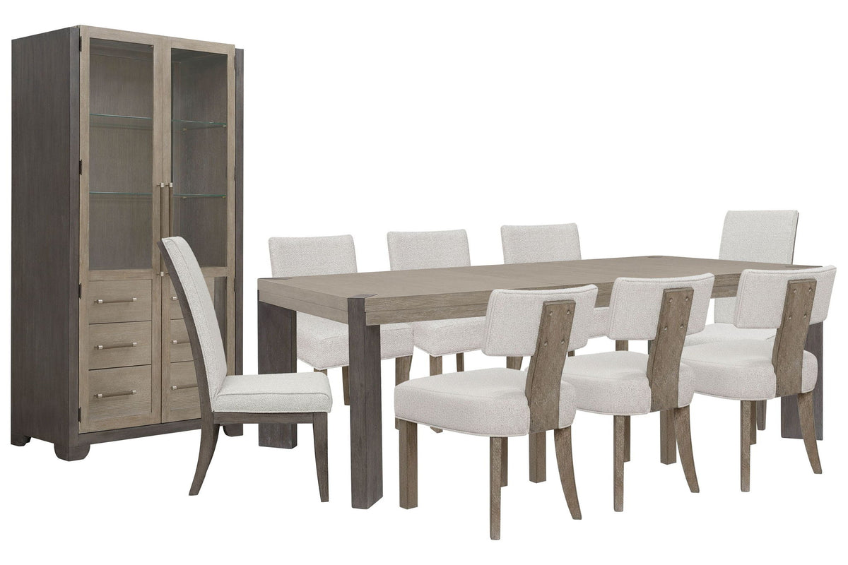 Anderson Park - Leg Dining Table Set With Klismos Chairs