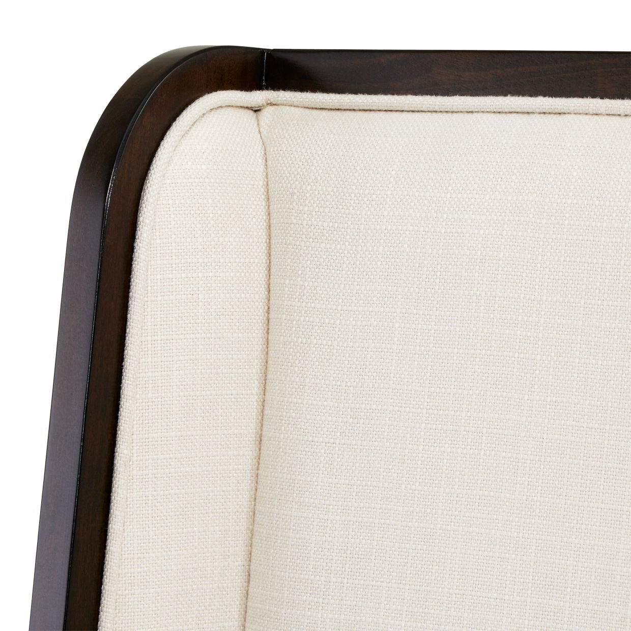 Belmont Place - Desk Chair - White / Dark Brown