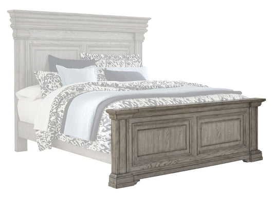 Madison Ridge - King / California King Panel Footboard & Slats - Heritage Taupe