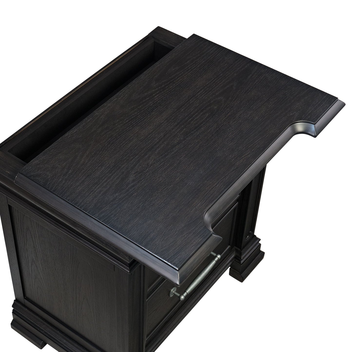 Kings Court - 3-Drawer Nightstand (Sliding Top)