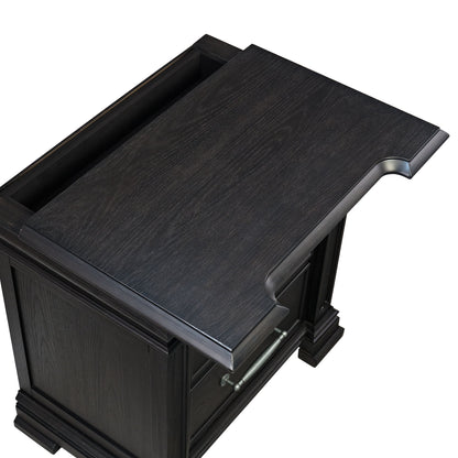 Kings Court - 3-Drawer Nightstand (Sliding Top)