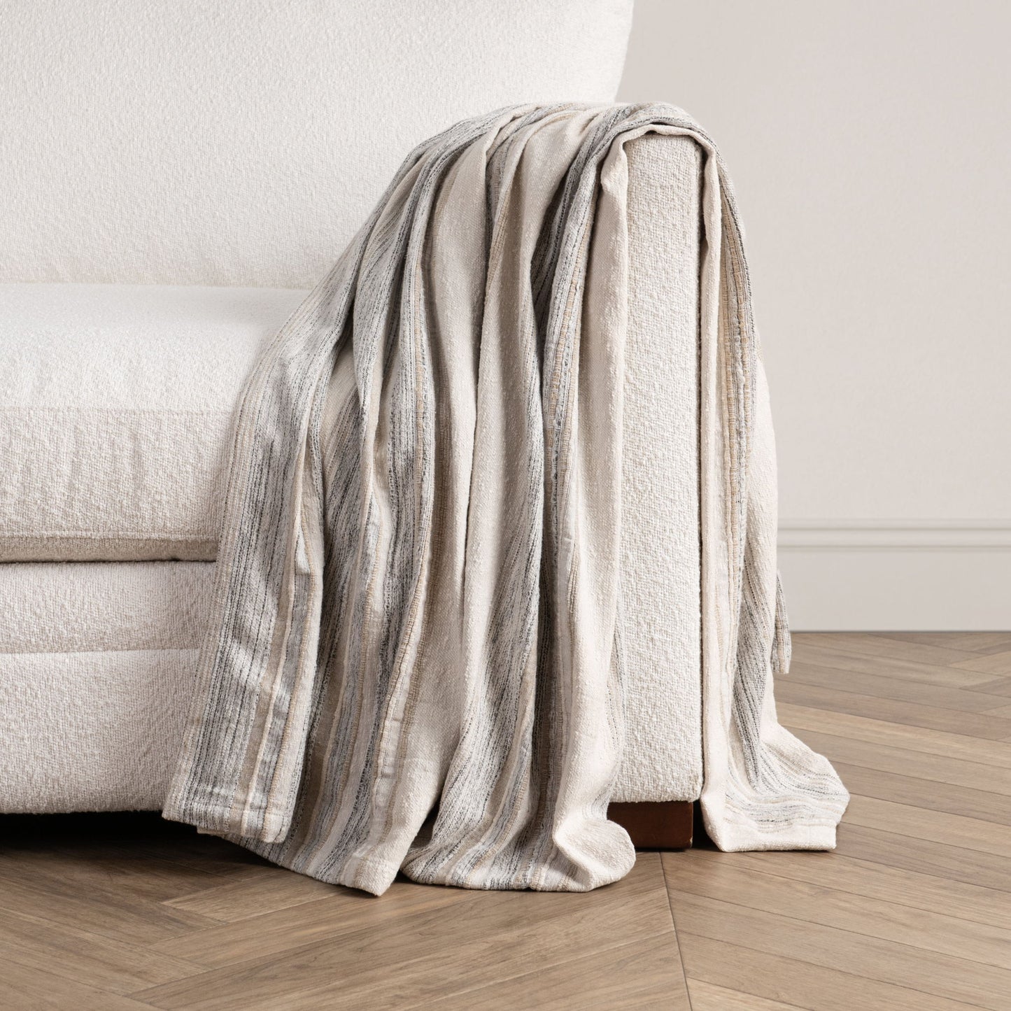 Rockport - 50" x 70" Throw - Ivory Multi