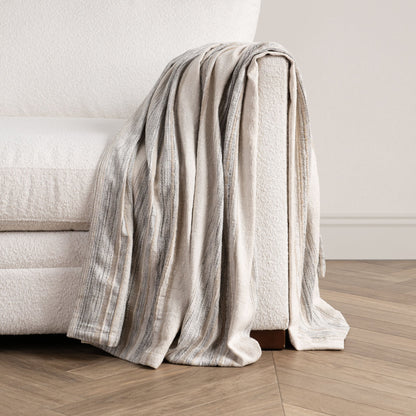 Rockport - 50" x 70" Throw - Ivory Multi