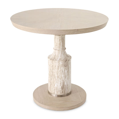 Lotus Bay - 40" Round Gathering Table - Sand