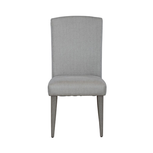 Palmetto Heights - Upholstered Side Chair - Shell White & Driftwood