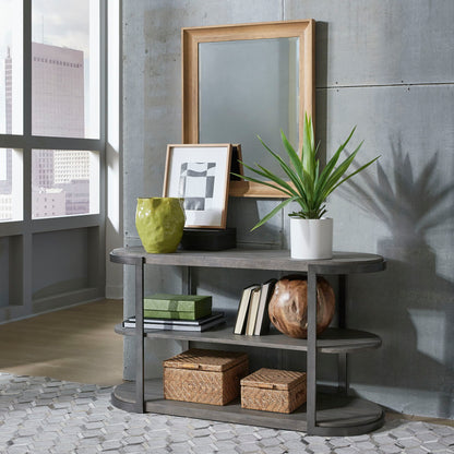 Modern View - Sofa Table Top - Gauntlet Gray