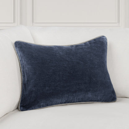 Heirloom Velvet - SLD Pillow - Navy