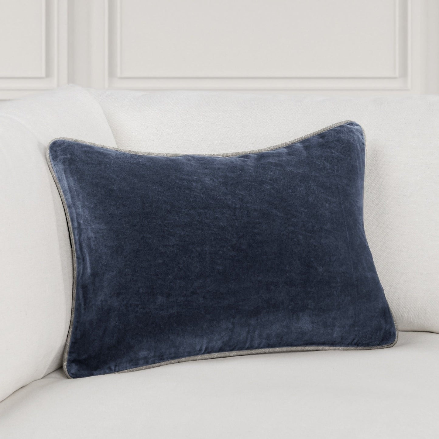 Heirloom Velvet - SLD Pillow - Blue