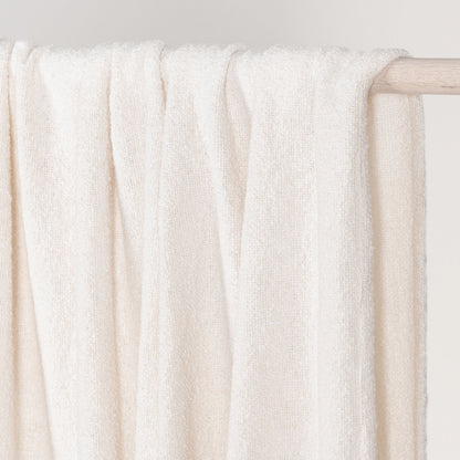 Aria - 50" x 70" Boucle Throw - Ivory