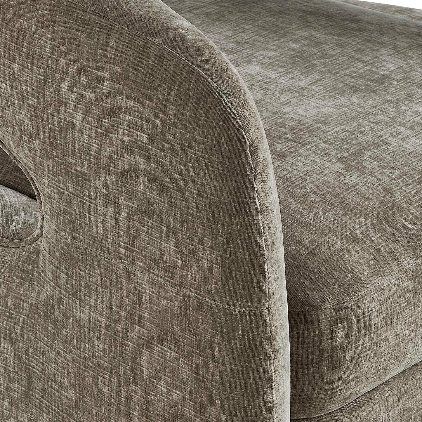 Breis - Swivel Barrel Chair - Gray