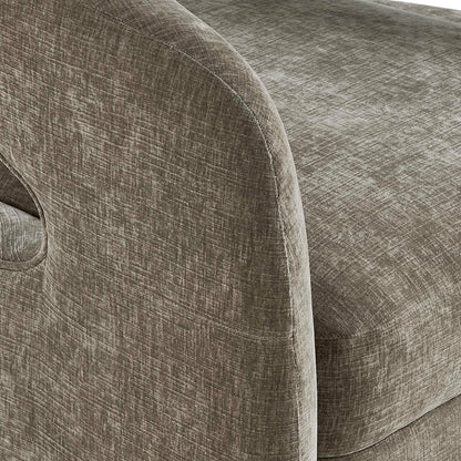 Breis - Swivel Barrel Chair - Gray