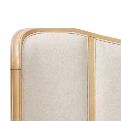 Camellia Field - Upholstered Panel Bed