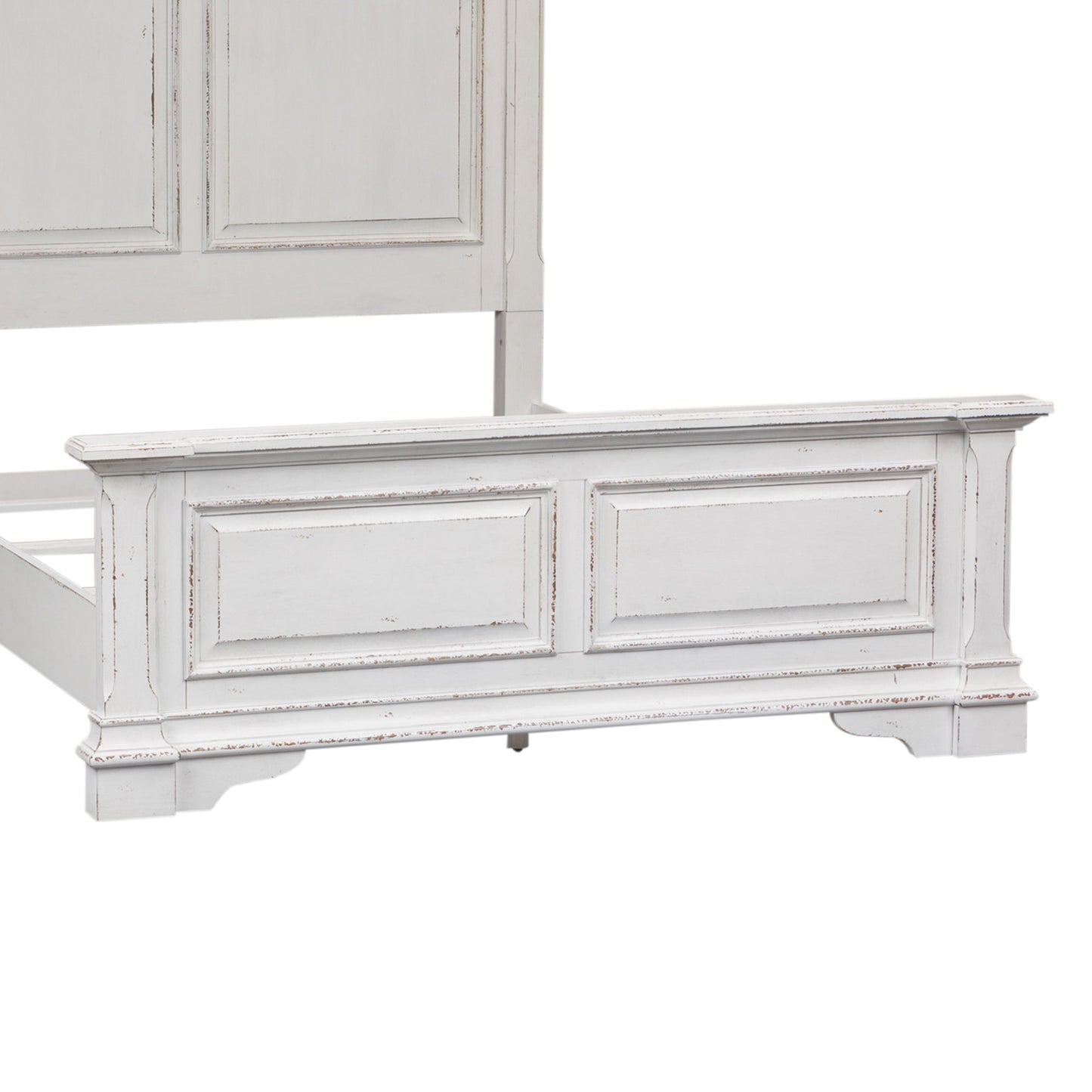Abbey Park - Queen Panel Footboard - Antique White