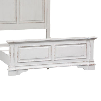 Abbey Park - Queen Panel Footboard - Antique White
