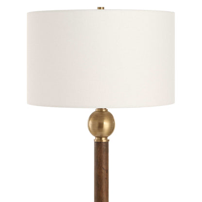 Keros - Floor Lamp - Dark Oak