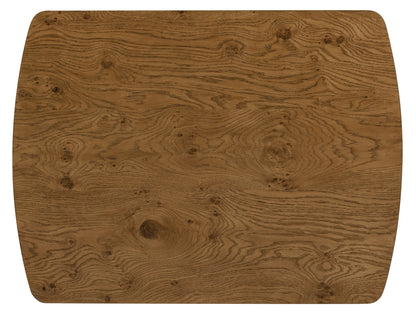 Melange - Romano End Table - Light Brown